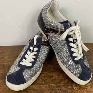 ash glitter silver sneakers
